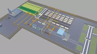 Autoclaved Aerated Concrete Factory simulation model