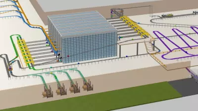 Fulfillment Center Conveyor System simulation model